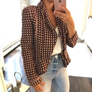 Mint x Anthropologie shades of pink soft blazer 4